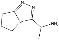 1-(6,7-DIHYDRO-5H-PYRROLO[2,1-C][1,2,4]TRIAZOL-3-YL)ETHANAMINE Struktur