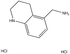 1,2,3,4-TETRAHYDROQUINOLIN-5-YLMETHYLAMINE DIHYDROCHLORIDE Struktur