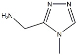 (4-METHYL-4H-1,2,4-TRIAZOL-3-YL)METHYLAMINE Struktur