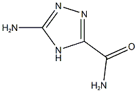 5-amino-4H-1,2,4-triazole-3-carboxamide Struktur