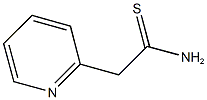 2-pyridin-2-ylethanethioamide Struktur