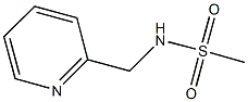 N-(pyridin-2-ylmethyl)methanesulfonamide Struktur