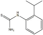 [2-(propan-2-yl)phenyl]thiourea Struktur