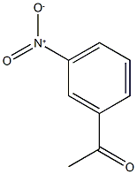 1-(3-nitrophenyl)ethan-1-one Struktur