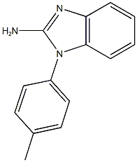 1-(4-methylphenyl)-1H-1,3-benzodiazol-2-amine Struktur