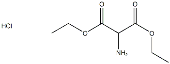 1,3-diethyl 2-aminopropanedioate hydrochloride Struktur