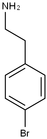 2-(4-bromophenyl)ethan-1-amine Struktur