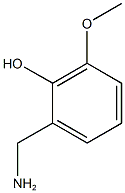 2-(aminomethyl)-6-methoxyphenol Struktur