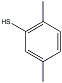 2,5-dimethylbenzene-1-thiol Struktur