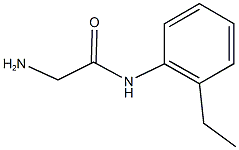 2-amino-N-(2-ethylphenyl)acetamide Struktur