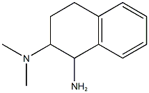 2-N,2-N-dimethyl-1,2,3,4-tetrahydronaphthalene-1,2-diamine Struktur