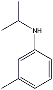 3-methyl-N-(propan-2-yl)aniline Struktur