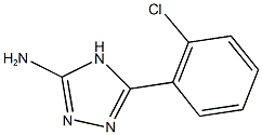 5-(2-chlorophenyl)-4H-1,2,4-triazol-3-amine Struktur