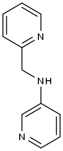 N-(pyridin-2-ylmethyl)pyridin-3-amine Struktur