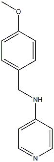 N-[(4-methoxyphenyl)methyl]pyridin-4-amine Struktur