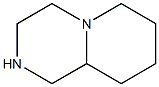 octahydro-1H-pyrido[1,2-a]piperazine Struktur