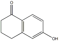 6-Hydroxy-3,4-dihydronaphthalene-1(2H)-one Struktur