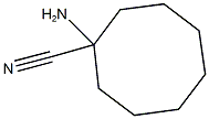 1-AMINOCYCLOOCTANECARBONITRILE Struktur