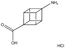 4-AMINOCUBANE-1-CARBOXYLIC ACID HYDROCHLORIDE Struktur