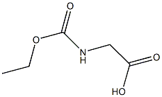 [(ethoxycarbonyl)amino]acetic acid Struktur