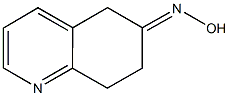 7,8-dihydroquinolin-6(5H)-one oxime Struktur