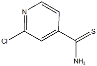 2-chloropyridine-4-carbothioamide Struktur