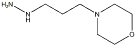 4-(3-hydrazinylpropyl)morpholine Struktur