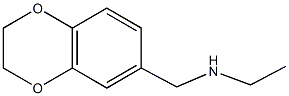 (2,3-dihydro-1,4-benzodioxin-6-ylmethyl)(ethyl)amine Struktur