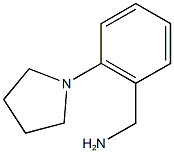 [2-(pyrrolidin-1-yl)phenyl]methanamine Struktur