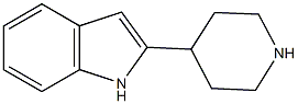 2-(piperidin-4-yl)-1H-indole Struktur