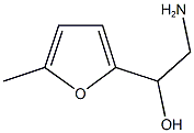 2-amino-1-(5-methyl-2-furyl)ethanol Struktur