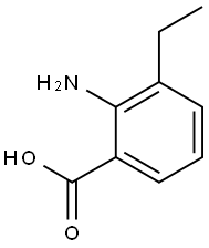 2-amino-3-ethylbenzoic acid Struktur