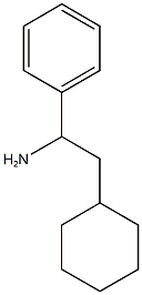 2-cyclohexyl-1-phenylethan-1-amine Struktur