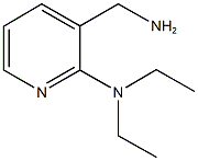 3-(aminomethyl)-N,N-diethylpyridin-2-amine Struktur