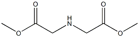 methyl 2-[(2-methoxy-2-oxoethyl)amino]acetate Struktur