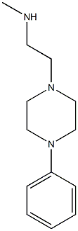 methyl[2-(4-phenylpiperazin-1-yl)ethyl]amine Struktur