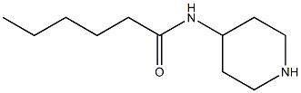 N-(piperidin-4-yl)hexanamide Struktur