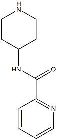 N-piperidin-4-ylpyridine-2-carboxamide Struktur