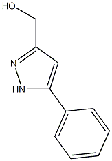 (5-Phenyl-1H-pyrazol-3-yl)methanol Struktur