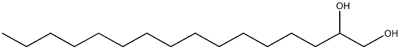 HEXADECANE-1,2-DIOL Struktur