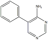 5-phenylpyrimidin-4-amine Struktur