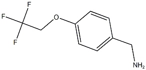 1-[4-(2,2,2-TRIFLUOROETHOXY)PHENYL]METHANAMINE Struktur