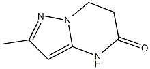 2-METHYL-6,7-DIHYDROPYRAZOLO[1,5-A]PYRIMIDIN-5(4H)-ONE Struktur