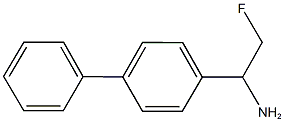 1-(1,1''-BIPHENYL-4-YL)-2-FLUOROETHANAMINE Struktur