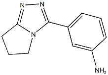 3-(6,7-DIHYDRO-5H-PYRROLO[2,1-C][1,2,4]TRIAZOL-3-YL)ANILINE Struktur