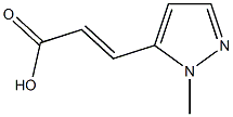 (2E)-3-(1-METHYL-1H-PYRAZOL-5-YL)ACRYLIC ACID Struktur