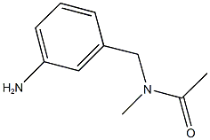 N-(3-aminobenzyl)-N-methylacetamide Struktur