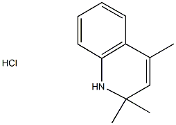 2,2,4-trimethyl-1,2-dihydroquinoline hydrochloride Struktur