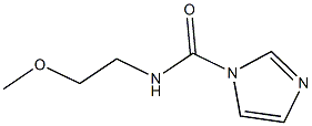 N-(2-methoxyethyl)-1H-imidazole-1-carboxamide Struktur