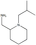 [1-(2-methylpropyl)piperidin-2-yl]methanamine Struktur